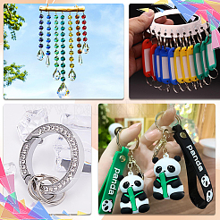 500 шт. разъемные кольца из нержавеющей стали 304&nbsp;STAS-SP0001-66B