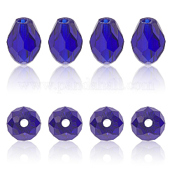 325шт прозрачные стеклянные бусины нити&nbsp;EGLA-PA0001-04C