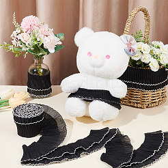 6 ярд двухслойной полиэфирной плиссированной ленты&nbsp;OCOR-FG0002-03A