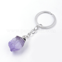 Натуральный аметист брелок&nbsp;KEYC-S252-12