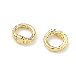 Круглые кольцевые латунные подвески&nbsp;KK-G555-06G