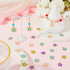 40 шт. Подвески из сплава с эмалью&nbsp;ENAM-SC0005-51