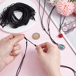 15шт регулируемые вощеные шнуры для изготовления ожерелий&nbsp;NJEW-HY0001-07