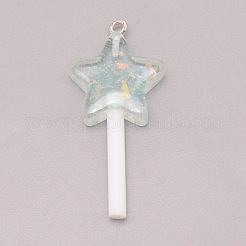 Подвески из смолы&nbsp;RESI-WH0025-11A