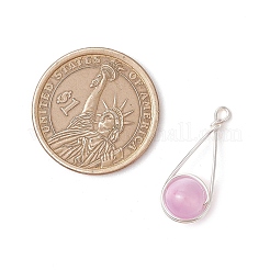 Подвески из натурального селенита&nbsp;PALLOY-TA00209-02