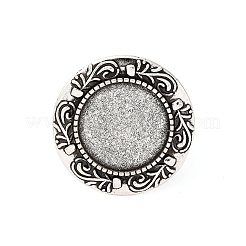 Основа для кольца с платформой&nbsp;X-PALLOY-O039-08AS