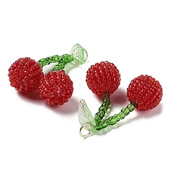 Стеклянные подвески из бисера&nbsp;GLAA-G113-01