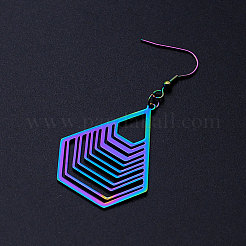 201 серьги-подвески из нержавеющей стали&nbsp;LS-STAS-S105-JN422