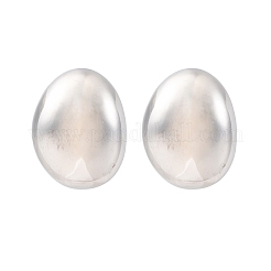 Литье полировка 304 нержавеющая сталь серьги-гвоздики для женщин&nbsp;EJEW-G431-01P