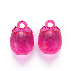 Осенняя тема прозрачные акриловые подвески&nbsp;TACR-T024-04B-906