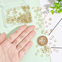 100 шт. Открытые соединительные кольца из нержавеющей стали 304&nbsp;STAS-UN0055-26