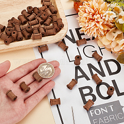 Катушки с деревянными нитками&nbsp;TOOL-WH0125-106A-02