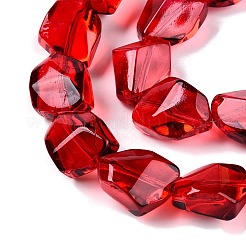 Стеклянные бусины с гальваническим покрытием &nbsp;EGLA-N012-05A