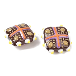 Стеклянные бусины из искусственного нефрита&nbsp;GLAA-L051-03G