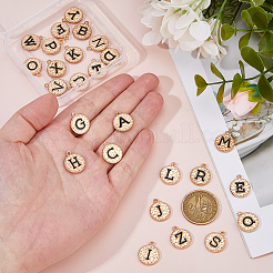 1 пакет 26 шт. подвески из эмали и сплава&nbsp;ENAM-HS0001-09B