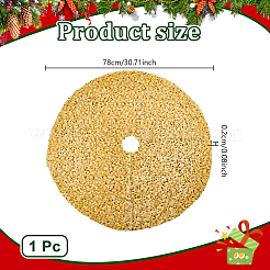 Юбка из полиэстера с пайетками для рождественской елки&nbsp;DIY-WH0622-400B