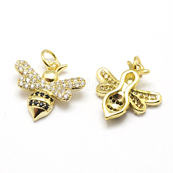 Латунь микро проложит класс Aaa кубического циркония подвески&nbsp;X-ZIRC-P072-02G-NR