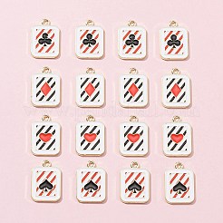 16шт 4 стиля подвески из сплава с эмалью&nbsp;ENAM-FS0001-69