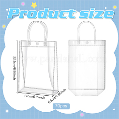 70 шт. подарочные сумки из ПВХ&nbsp;ABAG-WA0001-06