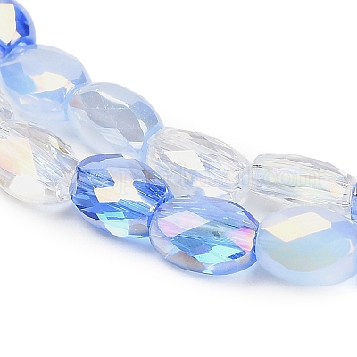 Гальванические стеклянные бусины&nbsp;EGLA-P067-02A-03-1