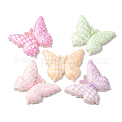 Пластиковые кабошоны&nbsp;KY-V001-04B-1