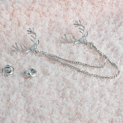 Творческие броши из цинкового сплава&nbsp;JEWB-R014-05P-1