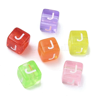 Прозрачные акриловые бусины&nbsp;MACR-K365-07J-1