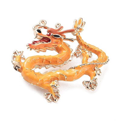 Броши со стразами из сплава дракона&nbsp;LS-JEWB-K018-12KCG-1