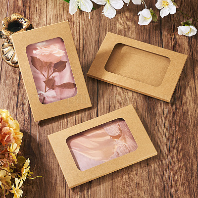 Пустые бумажные конверты коробка&nbsp;AJEW-TAC0044-04C-1