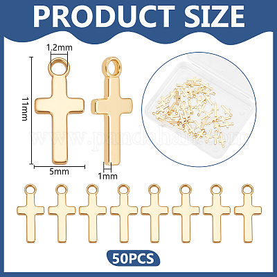 50 шт. Латунные подвески&nbsp;KK-UN0005-61-1
