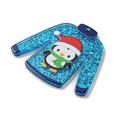 Рождественские акриловые подвески&nbsp;MACR-U005-02B-1