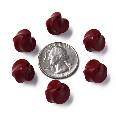 Непрозрачные акриловые бусины&nbsp;MACR-S373-139-A01-1