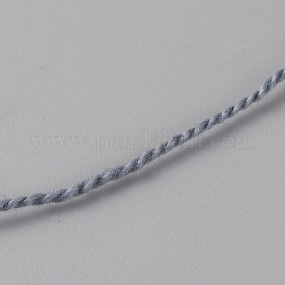 Хлопковые нитки №8 для вязания крючком&nbsp;OCOR-WH0071-89B-1