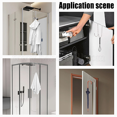 6шт железные крючки-вешалки&nbsp;AJEW-GO0002-77-1