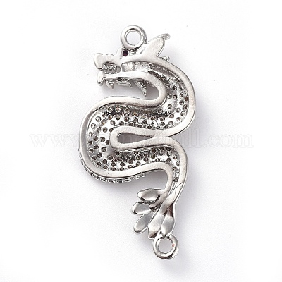 Соединители из латуни с микрочастицами и кубическим цирконием&nbsp;ZIRC-G157-46P-1