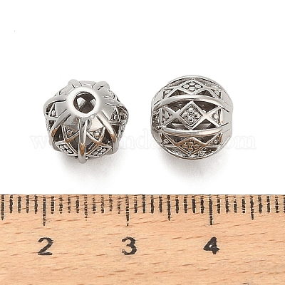 Латунные бусины&nbsp;KK-K374-12P-1