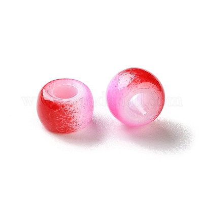 Европейские бусины из АБС-пластика&nbsp;KY-G033-02A-06-1