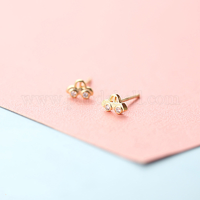 Серьги-гвоздики из циркония&nbsp;FS-WGE47D1-13-1