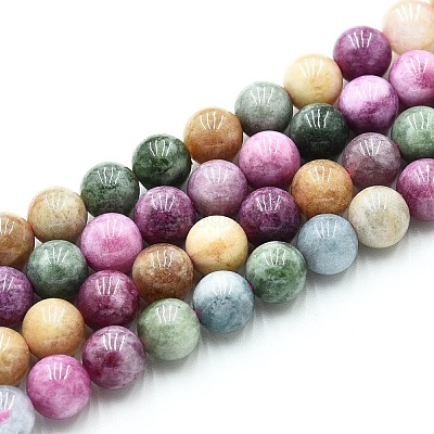 Природного кварца нитей бисера G-N355-8mm-07-1