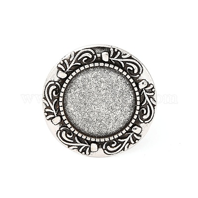 Основа для кольца с платформой&nbsp;X-PALLOY-O039-08AS-1