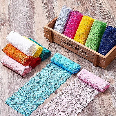 Эластичная кружевная отделка&nbsp;OCOR-BC0006-01-1