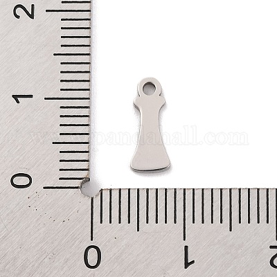 Не тускнеющие подвески из нержавеющей стали 201 STAS-U016-01P-I-1