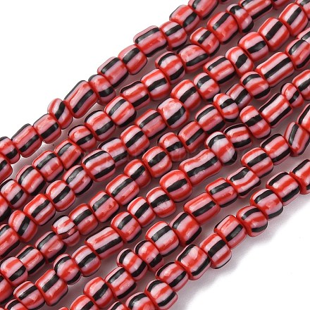 Бусы лэмпворк ручной работы&nbsp;BLOW-K001-01A-17-1