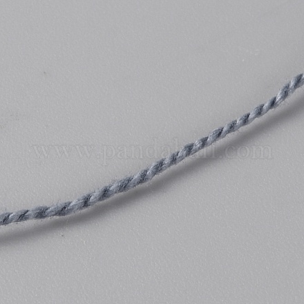 Хлопковые нитки №8 для вязания крючком&nbsp;OCOR-WH0071-89B-1