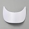Plastic Hat Brim Liner, for DIY Making Baseball Cap Golf Hat, White, 155x126x2mm