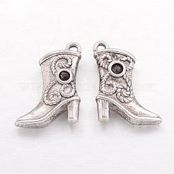 Сплавочные сеттинги для кулона (стразы)&nbsp;TIBEP-24059-AS-RS