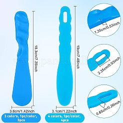 7шт 7 пластиковых шпателя пластиковые щетки&nbsp;AJEW-OC0002-82