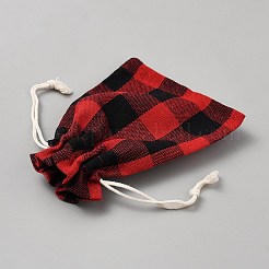 Прямоугольник ткани упаковочные пакеты&nbsp;ABAG-WH0038-66