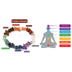 Чакра ювелирные изделия&nbsp;X-BJEW-JB05535