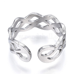 Кольцо-манжета волнообразной формы из нержавеющей стали марки 304&nbsp;RJEW-N040-36